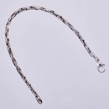 Armband längd ca 19cm, bredd ca 3mm, 925/1000 silver Vikt: 12,7 g