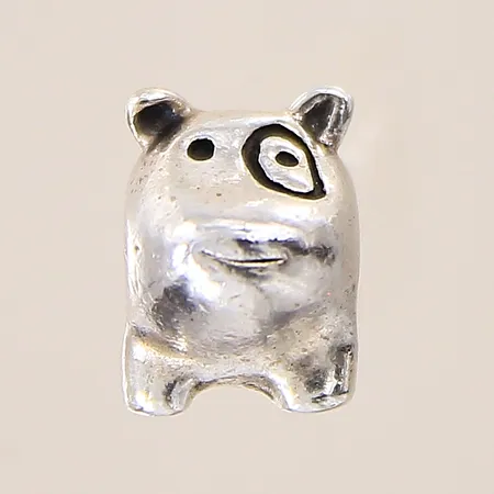 Berlock Ko, Pandora, 12x7mm, silver 925/1000 Vikt: 4,2 g