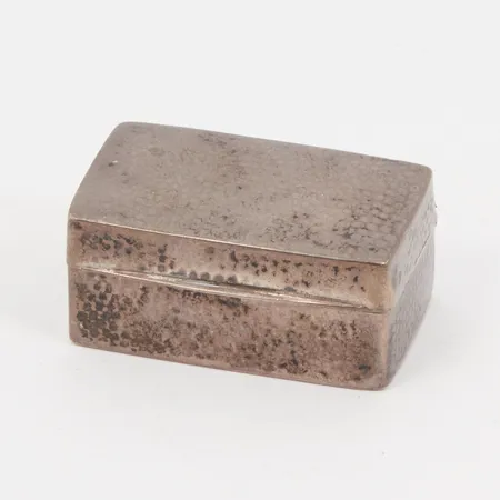 Ask, 20x40x15mm, namngravyr under, 830/1000 silver Vikt: 17,7 g