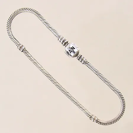 Armband, Pandora, längd: 21cm, bredd: 2,9-8,5mm, silver 925/1000 Vikt: 14,3 g