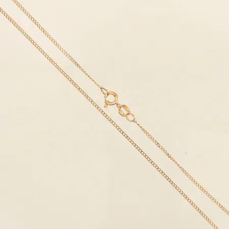 Kedja Pansar, längd 46cm, bredd 1,2mm, Balestra, 18K  Vikt: 2,3 g