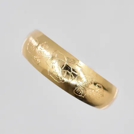 Ring, stl 18, 18K Vikt: 1,2 g