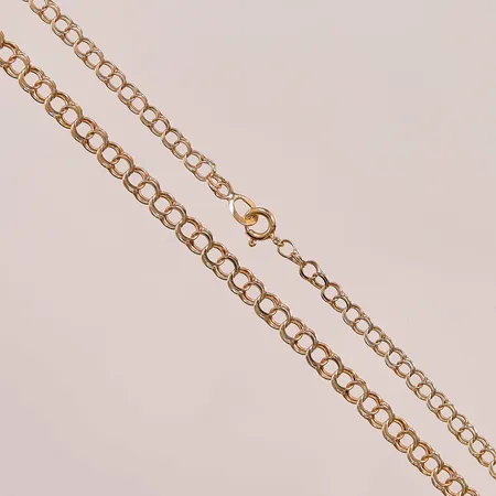 Collier Bismarck, 42cm, bredd:4-5mm, 18K 7,0g.