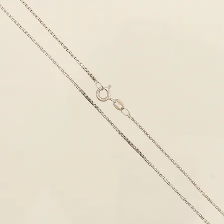 Kedja Venezia, längd 40,5cm, bredd 1,2mm, 925/1000 silver  Vikt: 2,5 g