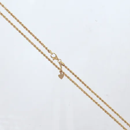 Kedja Cordell, längd 48cm, bredd 2,1mm, 18K  Vikt: 9,1 g