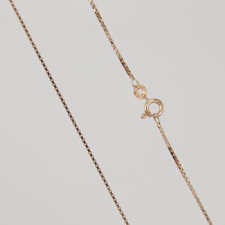 Kedja Venezia, 38cm, bredd 1mm, 18K Vikt: 3,6 g
