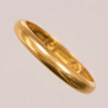 Ring, Ø20½, gravyr, 20K 4,9g.
