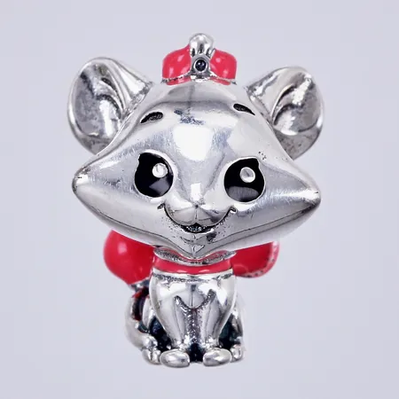 Berlock med Emalj Disney Aristocats Pandora, längd ca 1,9cm, bredd ca 11mm, nypris 799kr, silver 925/1000 Vikt: 2,5 g