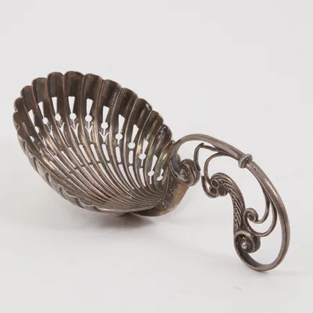 Ströare, längd ca 10cm, skada, James Dixon & Sons år 1892, 925/1000 silver,  Vikt: 26,3 g