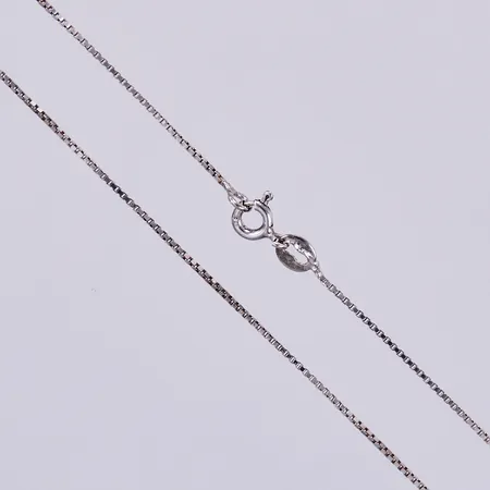 Kedja Venezia, längd: ca 40cm, bredd: ca 1mm, 925/1000 silver Vikt: 3 g