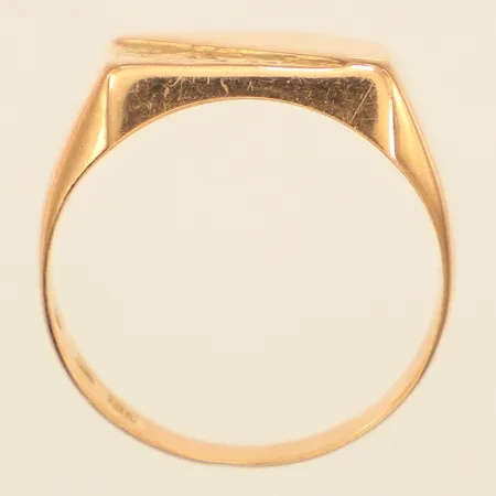 Klackring, stl 18½, bredd 3,6-9,7mm, Guldfynd, 18K Vikt: 2,9 g
