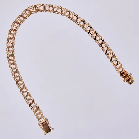 Armband Bismarck, längd: ca 19,3 cm, bredd: ca 5mm, DDD, 18K Vikt: 10,3 g
