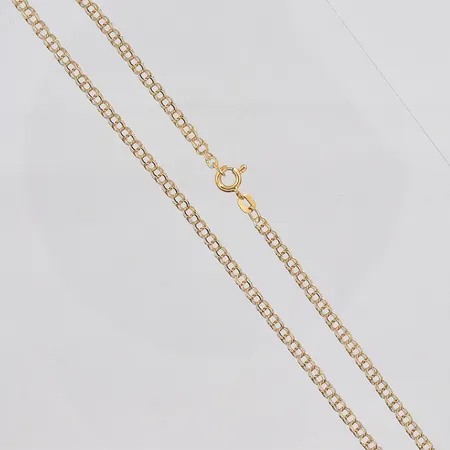 Collier Bismarck, 40,5cm, bredd 3mm, 18K Vikt: 5,3 g