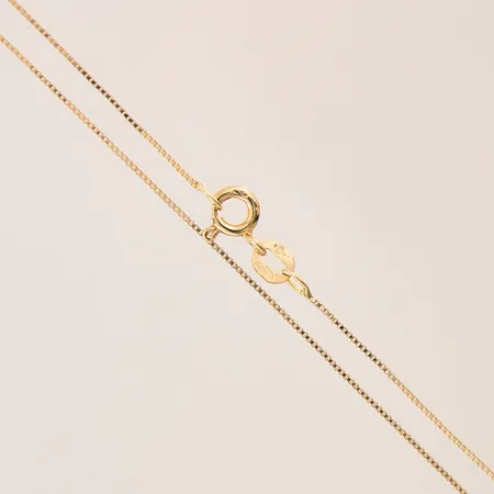 Kedja Venezia, längd: 40cm, bredd: 0,5mm, Balestra, 18K  Vikt: 1,3 g