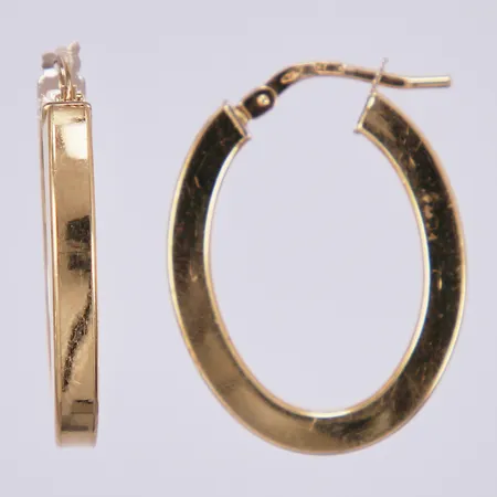 Ett par örhängen, längd: ca 2,5cm, bredd: ca 2mm, 18K Vikt: 3,1 g