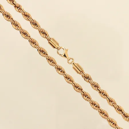 Kedja, Cordell, längd 55cm, bredd 4,9mm, 18K  Vikt: 13 g