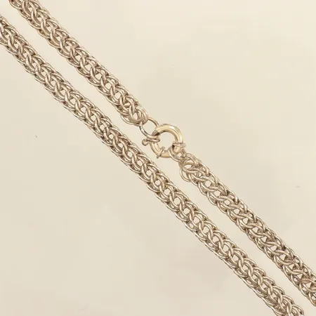 Kedja, längd 53cm, bredd 7,5mm, 925/1000 silver Vikt: 74,7 g