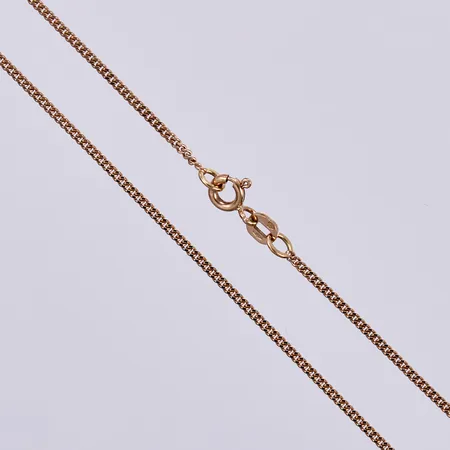 Halskedja Pansar, GHA, längd: ca 42,5cm, bredd: ca 1mm, 18K  Vikt: 3,4 g