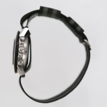Herrur Sinn Chronograph, stål, automatisk, ref: ST103 dnr: 103.32681, natoband, extra stållänk, Ø 40mm, box, certifikat 2017.