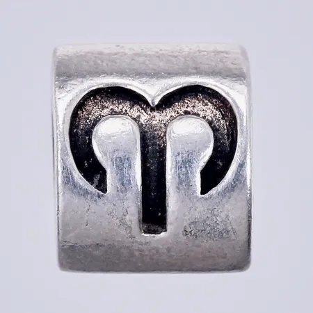 Berlock Pandora, Ø 9mm, silver 925/1000 Vikt: 2,8 g