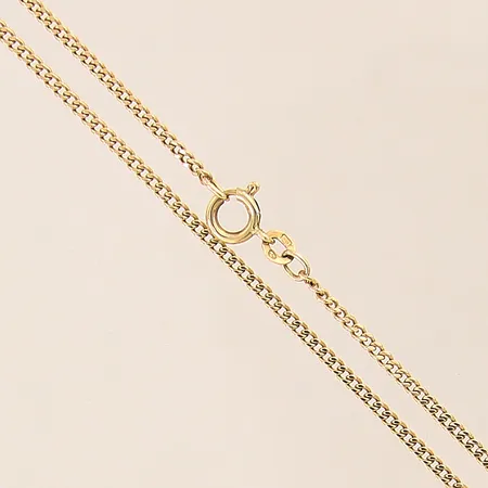 Kedja Pansar, längd: 44cm, bredd: 2mm, 18K  Vikt: 6,5 g