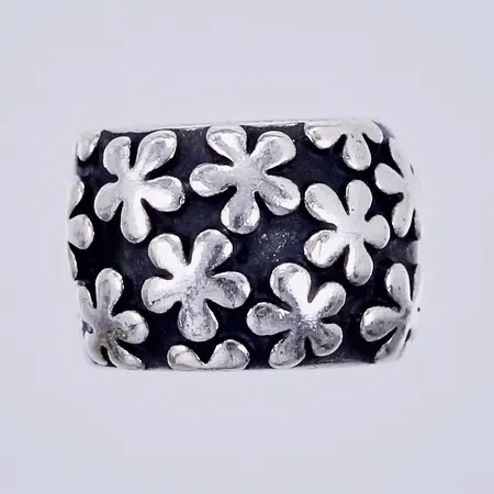 Berlock Pandora, Ø8mm, bredd: ca 6mm, silver 925/1000 Vikt: 2,8 g
