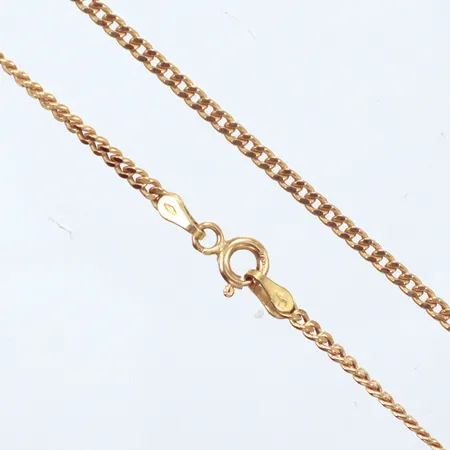 Kedja 45cm pansar, bredd: 2mm, ihålig, GHA, 18K Vikt: 3,2 g