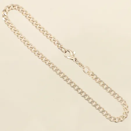 Armband Pansar, längd 22,5cm, bredd 4mm, 925/1000 silver  Vikt: 9 g