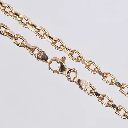 Kedja Ankar GHA Längd 52cm Bredd 3mm 18K Vikt: 13,1 g