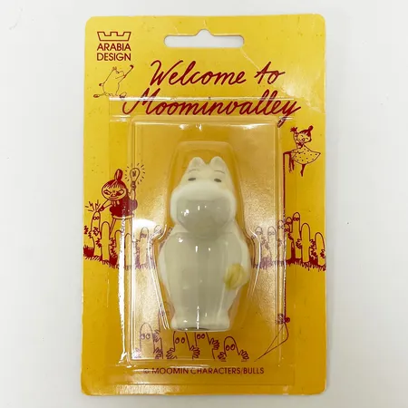 Figurin, Mini Mumin, längd ca 6cm, nr 05785, original förpackning, porslin. 