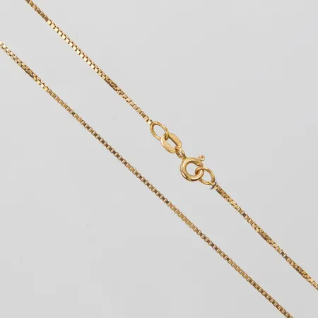 Kedja Venezia, längd ca 36,5cm, bredd 1mm, Balestra, 18K Vikt: 3 g