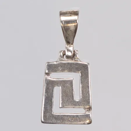 Hänge mönstrat 11x26mm silver 925/1000 Vikt: 2,4 g