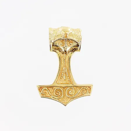 Hänge, Tors hammare, 33x29mm, 18K.  Vikt: 9 g