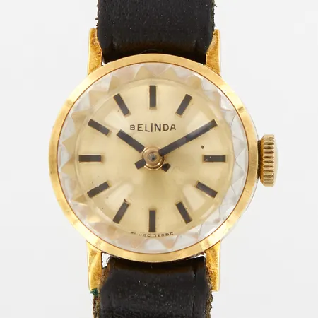 Damur Belinda 18K, manuell, Ø16,5mm, bruttovikt 10 gram  