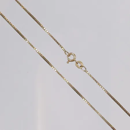 Kedja Venezia 39cm bredd 1mm 18K Vikt: 3,9 g