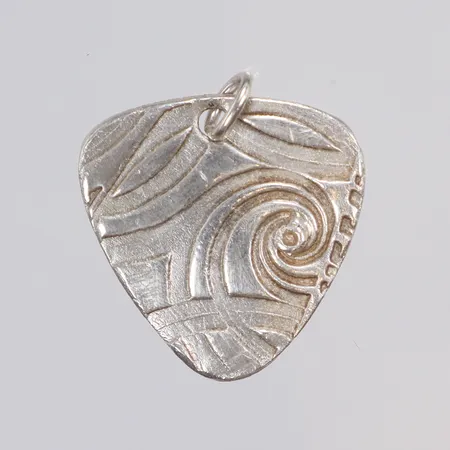 Hänge med blomma 26x30mm stämplad "FS" silver 925/1000 Vikt: 5,4 g
