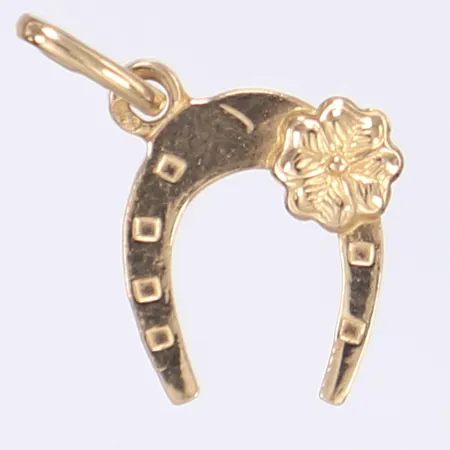 Hänge hästsko, 19x12mm, 18K Vikt: 0,7 g