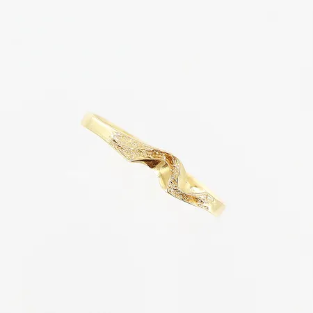 Ring, stl 16½, bredd 1,5-3,5mm,  Vikt: 0,7 g