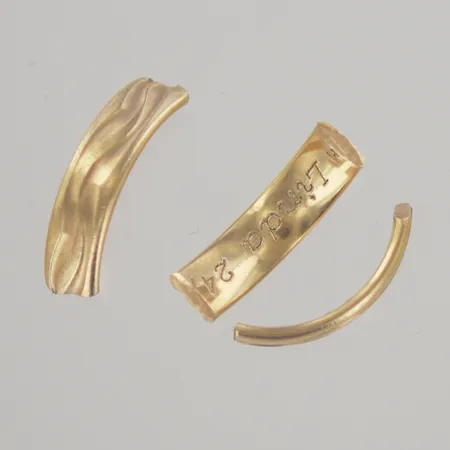 Ring , avklippt, 18K Vikt: 5,4 g