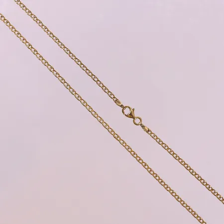 Kedja Marina, längd 52,5cm, bredd 2,4mm, 18K.  Vikt: 7,6 g