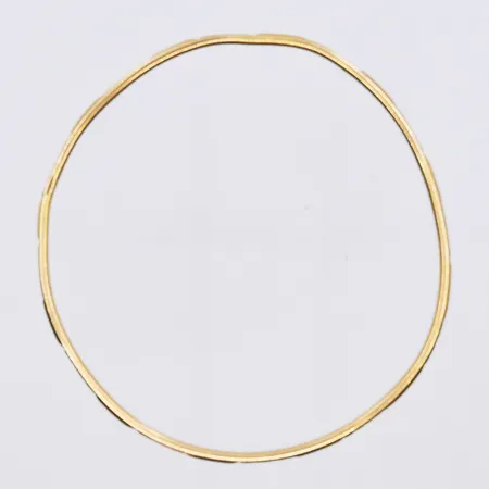 1 Stel armring Skev/bucklig Ø64mm 22K Vikt: 10,6 g