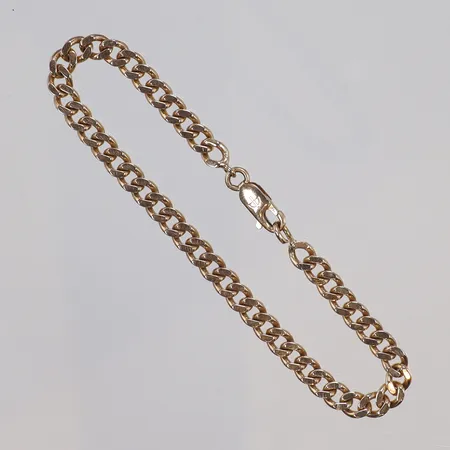 Armband Pansar 19cm bredd 4mm 18K Vikt: 14,4 g
