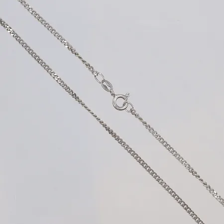 Kedja Pansar 42cm bredd 1,5mm silver 925/1000 Vikt: 4,4 g