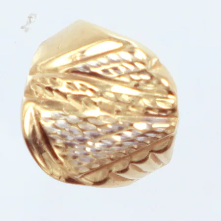 Ring, Ø ca 21½, ojämn skena, 14K Vikt: 2,5 g