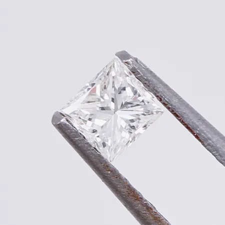 Lös diamant, prinsesslipad, ca 1x10ct 