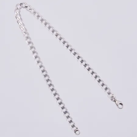 Armband Pansar, längd ca 20cm, bredd ca 5mm, silver 925/1000 Vikt: 6,2 g