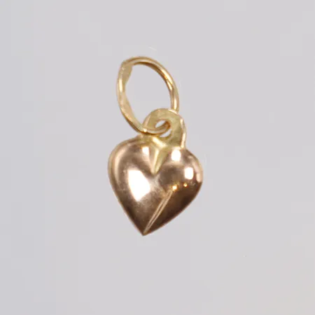 Hänge hjärta 5x10mm inklusive hängöglan, SSÄ, 18K Vikt: 0,1 g