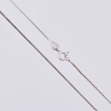 Kedja Venezia, längd: ca 45cm, bredd: 1mm, 925/1000 silver Vikt: 1,6 g