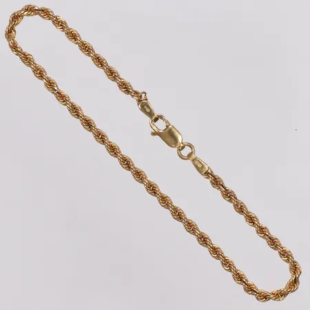 Armband, Cordell, längd 18,8cm, bredd 2,6mm, 18K Vikt: 2,3 g