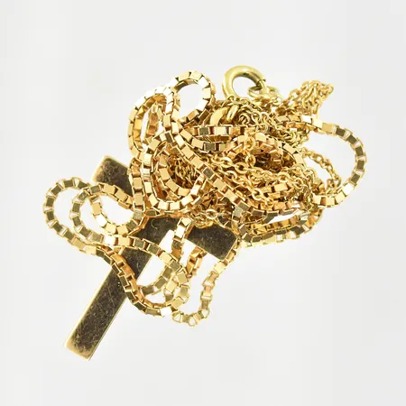 Diverse defekt guld, 18K. Vikt: 6,3 g